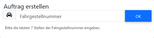 Auftrag NEU Screenshot